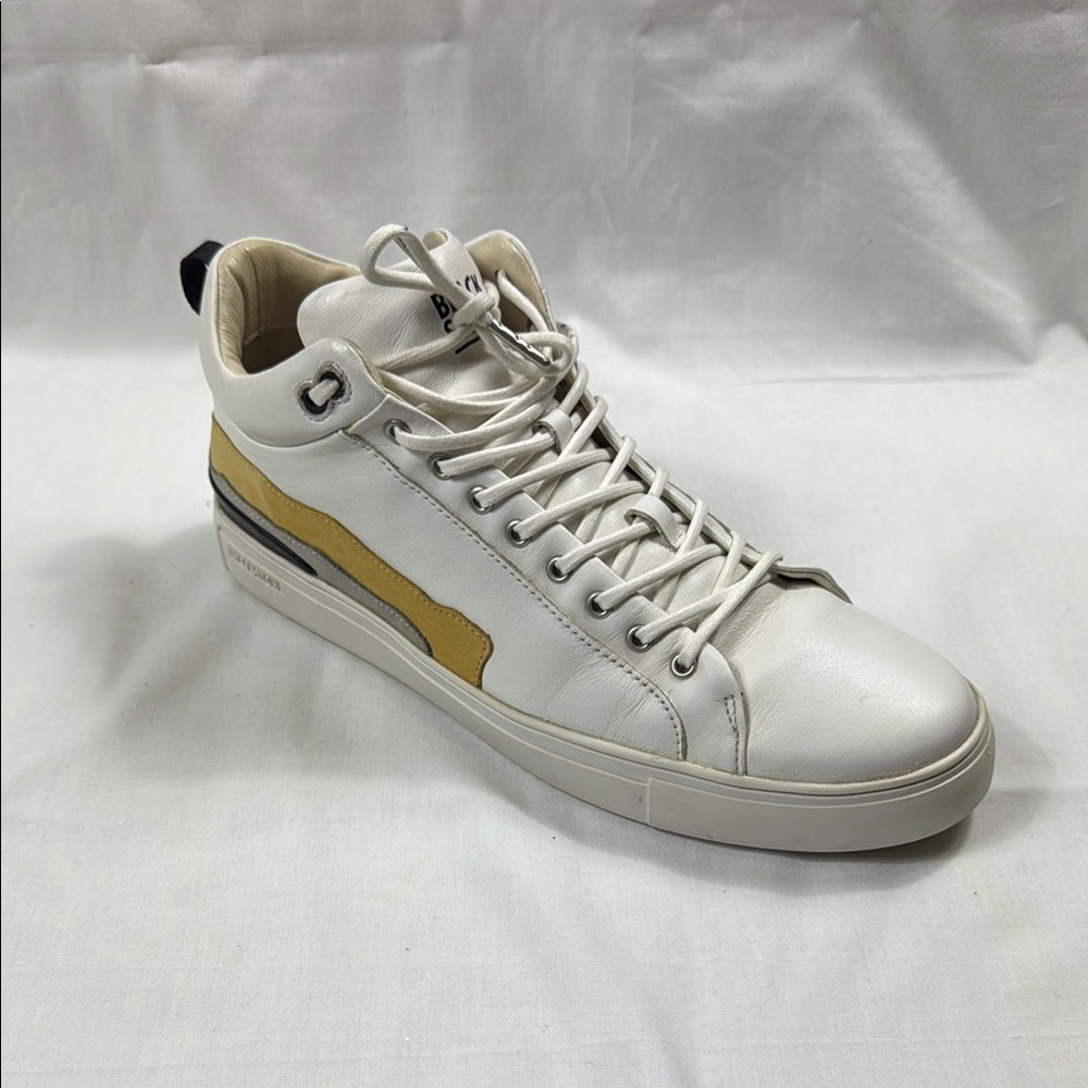 Blackstone White and Beige Men's Shoes
